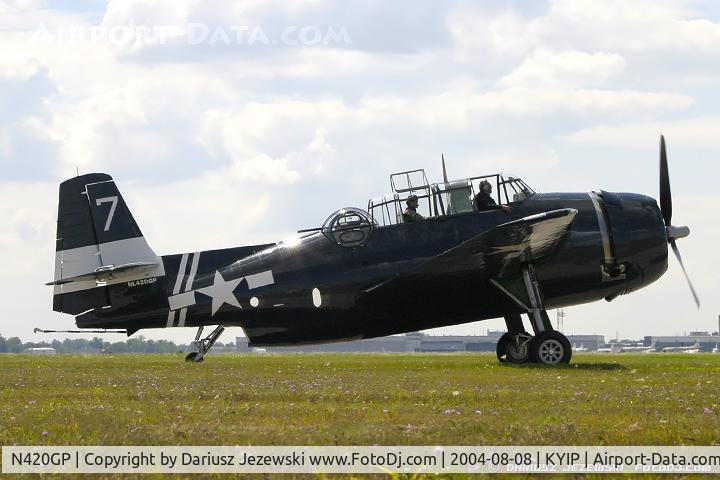 N420GP, 1944 Grumman TBM-3 Avenger C/N 53420, Grumman TBM-3 Avenger  C/N 53420, NL420GP