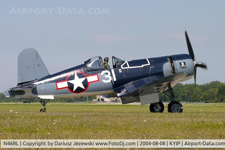 N46RL, 1945 Goodyear FG-1D Corsair C/N Not found (92508/N46RL), Goodyear FG-1D Corsair  C/N 92508, N46RL