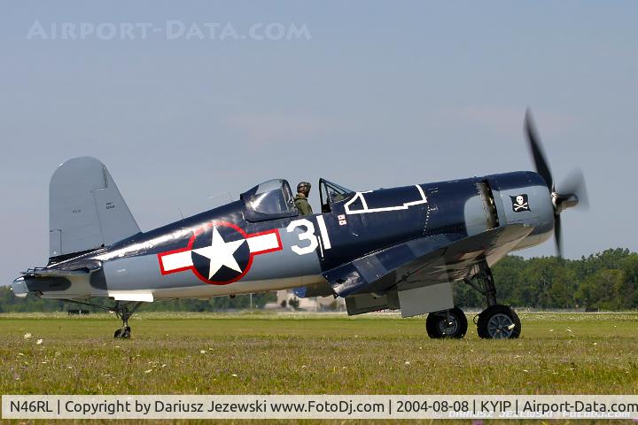 N46RL, 1945 Goodyear FG-1D Corsair C/N Not found (92508/N46RL), Goodyear FG-1D Corsair  C/N 92508, N46RL