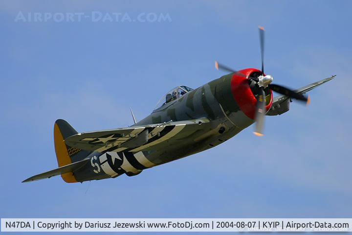N47DA, 1944 Republic P-47D Thunderbolt C/N 399-55616, Republic P-47D Thunderbolt 