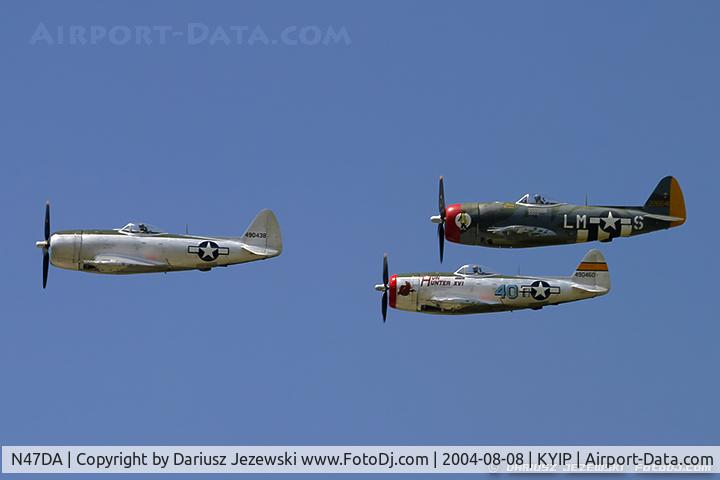 N47DA, 1944 Republic P-47D Thunderbolt C/N 399-55616, Republic P-47D Thunderbolt 