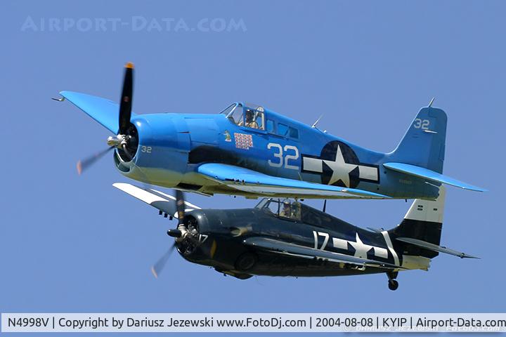 N4998V, Grumman F6F-5 Hellcat C/N A-11956 (USN94204), Grumman F6F-5 Hellcat  C/N A-11956 (USN94204), N4998V