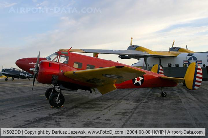 N502DD, 1960 Beech G18S C/N BA-542, Beech G18S Twin Beech  C/N BA-542, N502DD