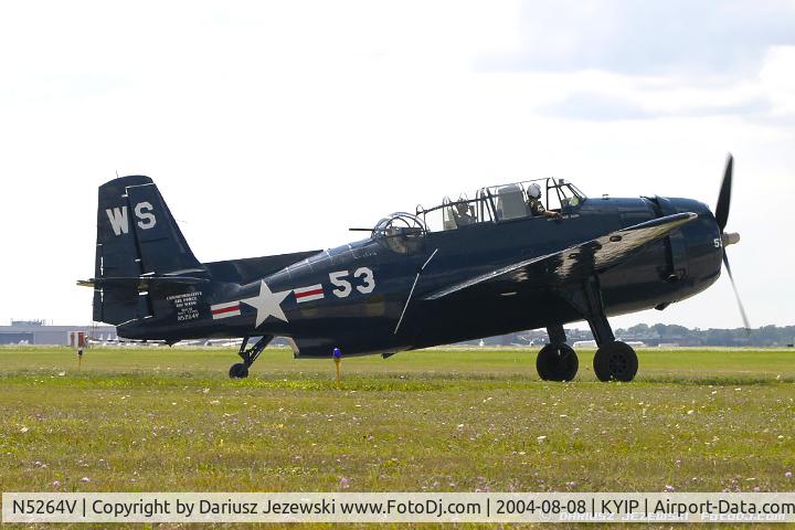 N5264V, 1945 Grumman TBM-3E Avenger C/N 53353, Grumman TBM-3E Avenger  C/N 53353, N5264V