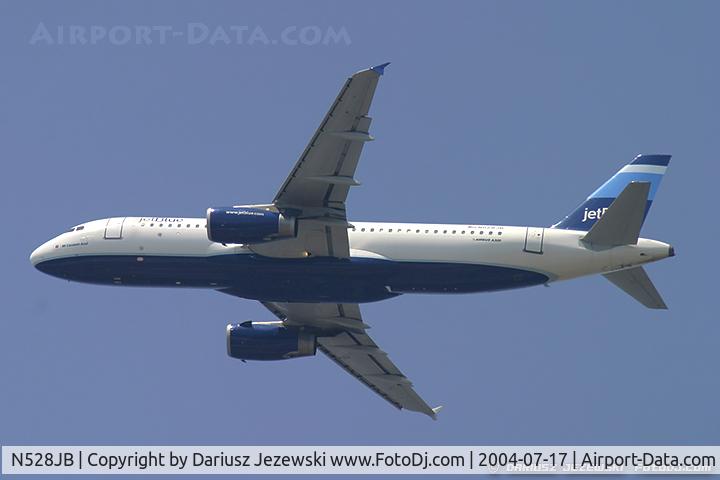 N528JB, 2001 Airbus A320-232 C/N 1591, Airbus A320-232 