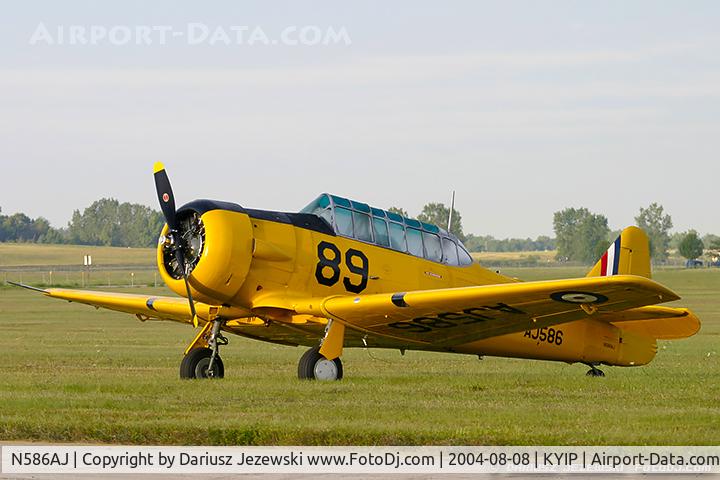 N586AJ, North American AT-6 C/N AJ586, North American AT-6 Texan  C/N AJ586, N586AJ