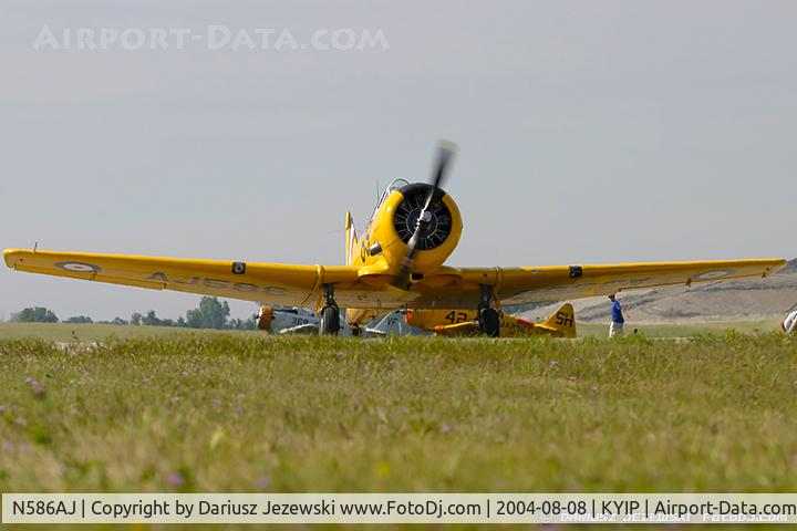 N586AJ, North American AT-6 C/N AJ586, North American AT-6 Texan  C/N AJ586, N586AJ