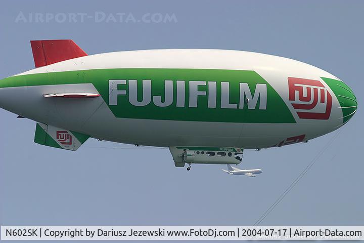 N602SK, Airship Industries Skyship 600 C/N 1215/07, Airship Industries Skyship 600  C/N 1215/07, N602SK