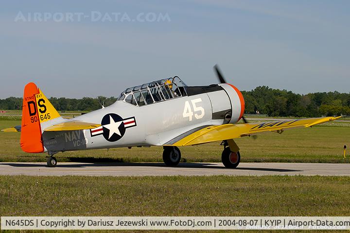 N645DS, 1944 North American SNJ-5 Texan Texan C/N 88-17678, North American SNJ-5 Texan  C/N 88-17678, N645DS