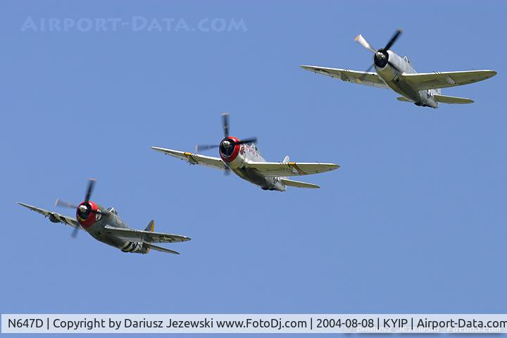N647D, 1944 Republic P-47D Thunderbolt C/N 8955583, Republic P-47D Thunderbolt 
