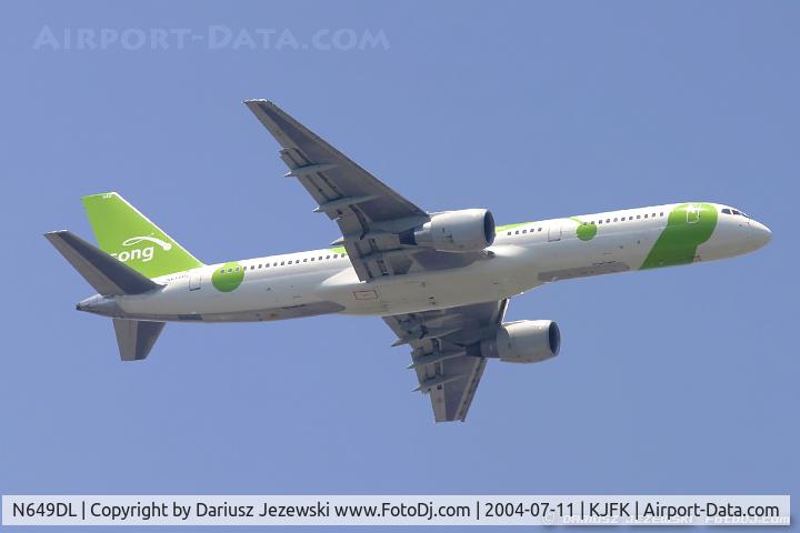 N649DL, 1989 Boeing 757-232 C/N 24389, Boeing 757-232  C/N 24389, N649DL