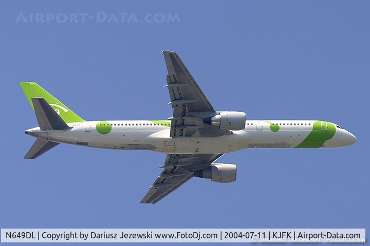 N649DL, 1989 Boeing 757-232 C/N 24389, Boeing 757-232  C/N 24389, N649DL