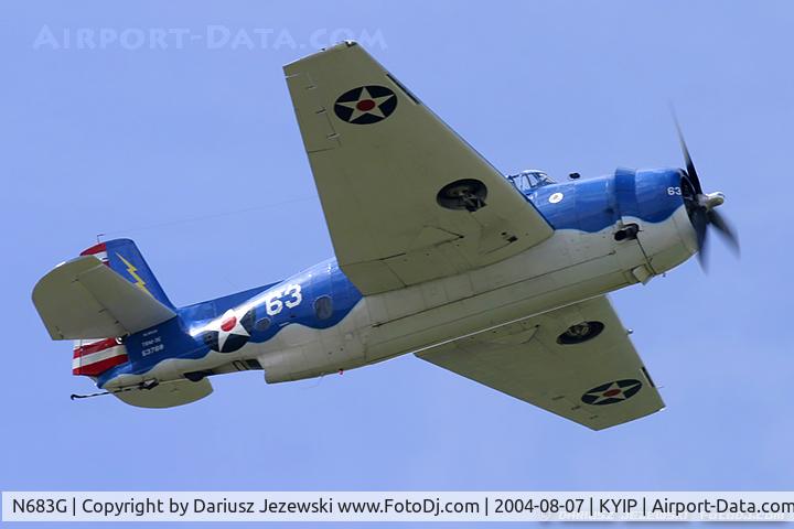 N683G, 1943 Grumman TBM-3E Avenger C/N 53768, Grumman TBM-3E Avenger  C/N 53768 - Tom Buck, NL683G