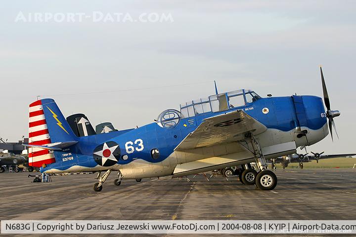 N683G, 1943 Grumman TBM-3E Avenger C/N 53768, Grumman TBM-3E Avenger  C/N 53768 - Tom Buck, NL683G