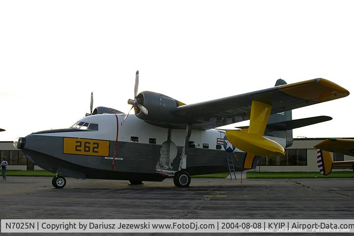 N7025N, 1955 Grumman HU-16C (UF-1) Albatross C/N G-409, Grumman HU-16C Albatross  C/N 141262, N7025N