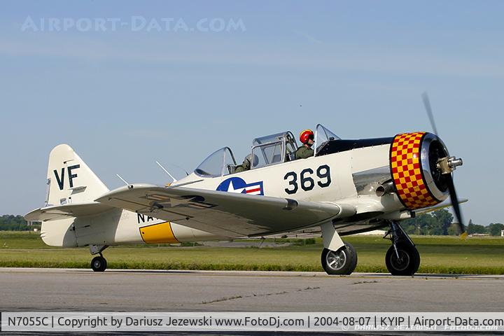 N7055C, 1944 North American SNJ-5 Texan C/N 84-895, North American SNJ-5 Texan  C/N 84-895, N7055C