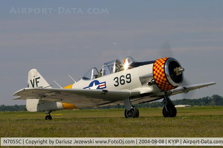 N7055C, 1944 North American SNJ-5 Texan C/N 84-895, North American SNJ-5 Texan  C/N 84-895, N7055C