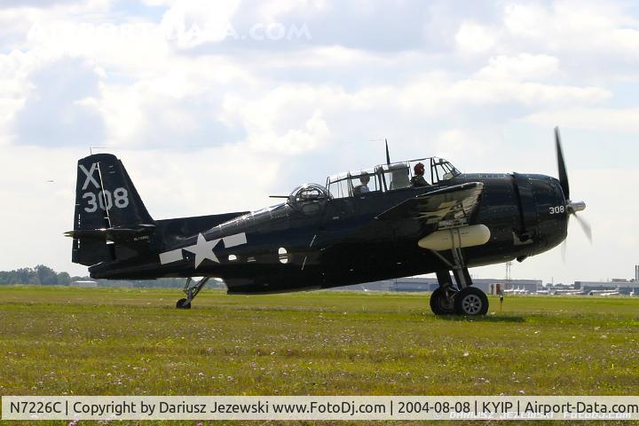 N7226C, Grumman TBM-3E Avenger C/N 85938, Grumman TBM-3E Avenger  C/N 85938, NL7226C