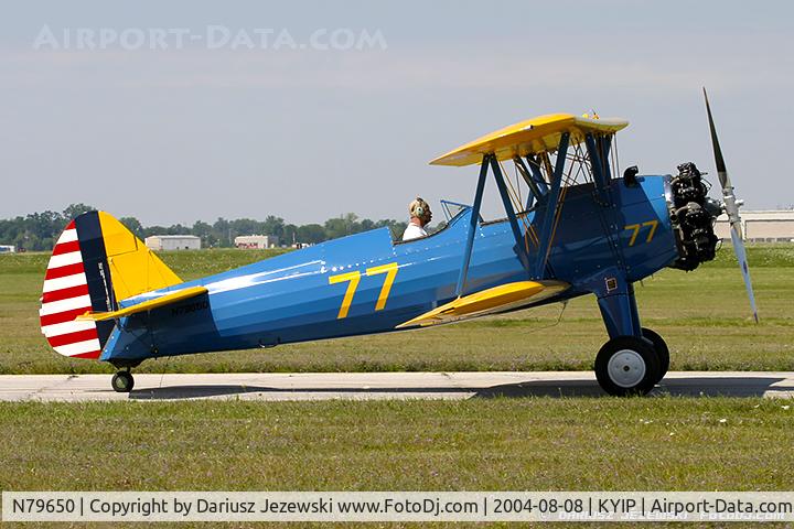 N79650, 1944 Boeing E75N1 C/N 75-5770, Boeing E75N1 Stearman  C/N 75-5770 - Dave Groh, N79650