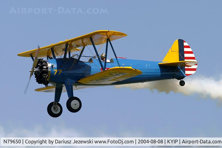 N79650, 1944 Boeing E75N1 C/N 75-5770, Boeing E75N1 Stearman  C/N 75-5770 - Dave Groh, N79650