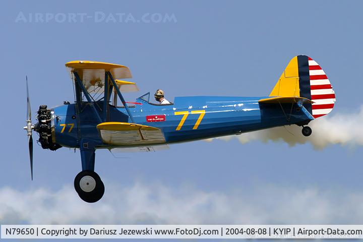 N79650, 1944 Boeing E75N1 C/N 75-5770, Boeing E75N1 Stearman  C/N 75-5770 - Dave Groh, N79650