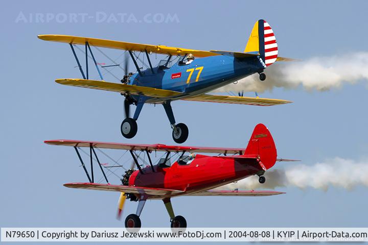 N79650, 1944 Boeing E75N1 C/N 75-5770, Boeing E75N1 Stearman  C/N 75-5770 - Dave Groh, N79650