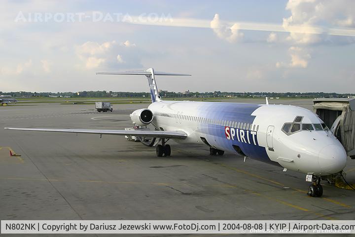 N802NK, 1993 McDonnell Douglas MD-83 (DC-9-83) C/N 53168, Mcdonnell Douglas MD-83  C/N 53168, N802NK