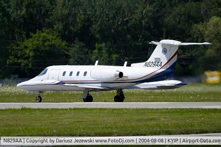 N829AA, Gates Learjet 25B C/N 100, Gates LearJet Corp. 25B  C/N 100, N829AA