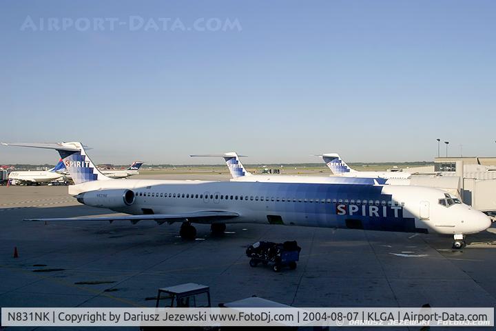 N831NK, 1988 McDonnell Douglas MD-83 (DC-9-83) C/N 49617, Mcdonnell Douglas MD-83  C/N 49617, N831NK