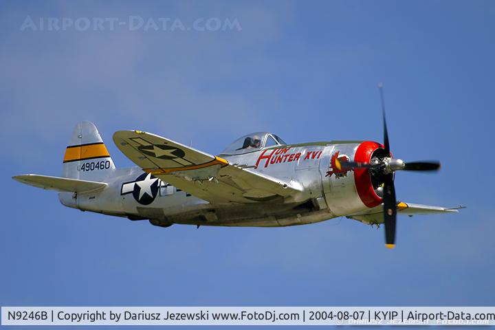 N9246B, 1944 Republic P-47D Thunderbolt C/N 339-55605, Republic P-47D Thunderbolt 