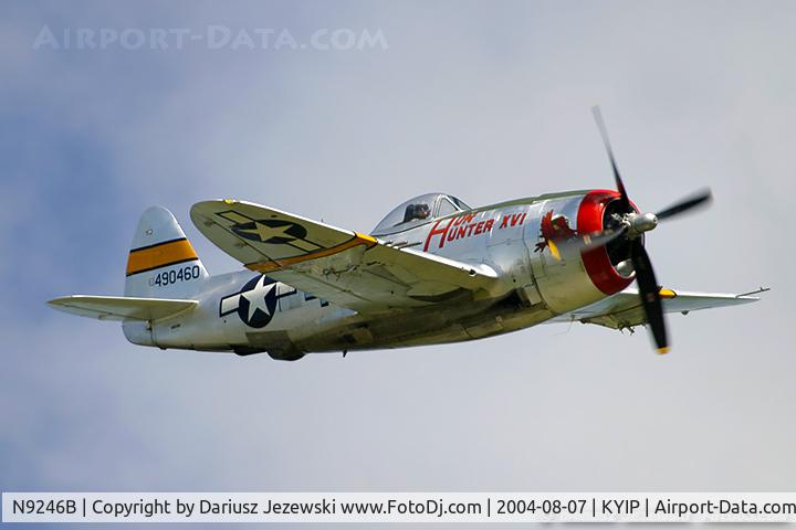 N9246B, 1944 Republic P-47D Thunderbolt C/N 339-55605, Republic P-47D Thunderbolt 