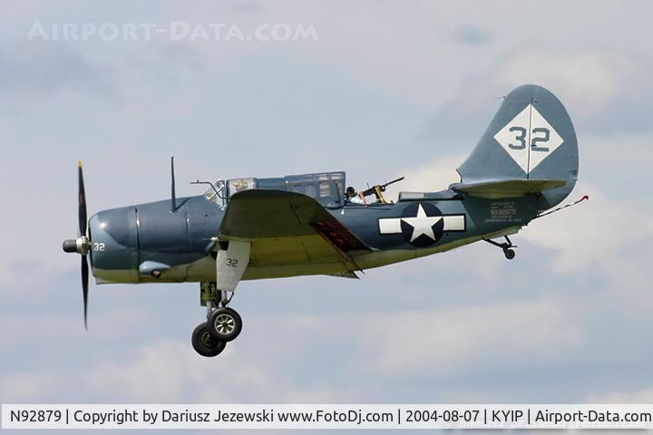 N92879, 1944 Curtiss SB2C-5 Helldiver C/N 83725, Curtiss SB2C-5 Helldiver  C/N 83589, N92879