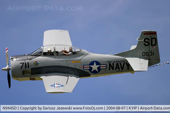 N944SD, 1954 North American T-28C Trojan Trojan C/N 226-108, North American T-28C Trojan C/N 140531, N944SD