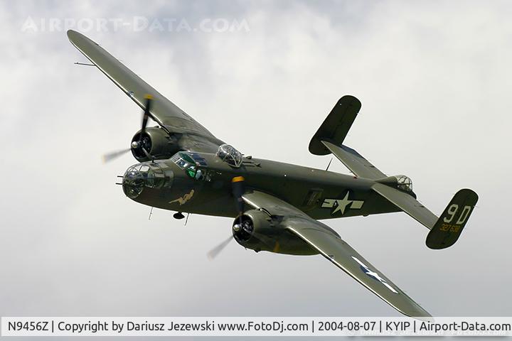 N9456Z, 1943 North American TB-25N Mitchell C/N 108-33214, North American TB-25N Mitchell 