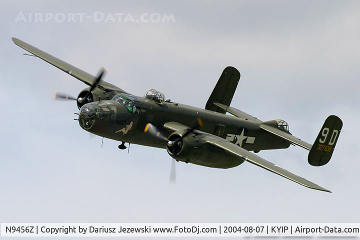 N9456Z, 1943 North American TB-25N Mitchell C/N 108-33214, North American TB-25N Mitchell 
