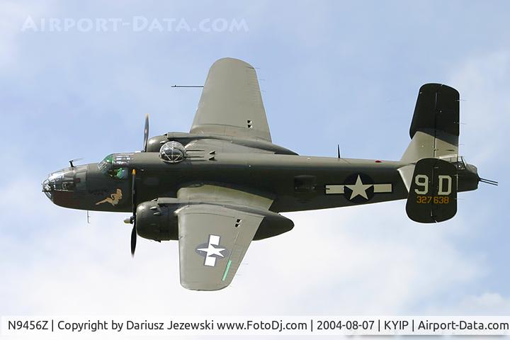 N9456Z, 1943 North American TB-25N Mitchell C/N 108-33214, North American TB-25N Mitchell 