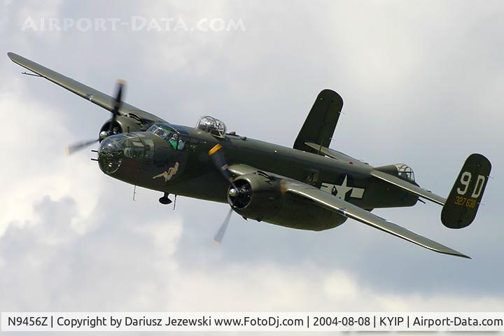 N9456Z, 1943 North American TB-25N Mitchell C/N 108-33214, North American TB-25N Mitchell 