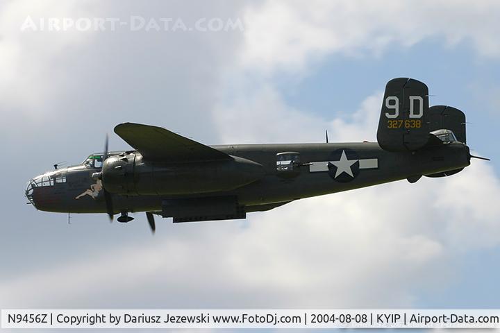 N9456Z, 1943 North American TB-25N Mitchell C/N 108-33214, North American TB-25N Mitchell 