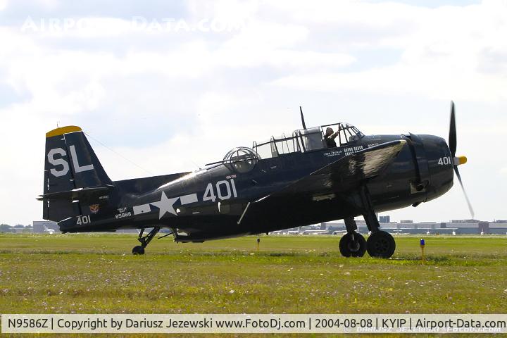 N9586Z, 1945 Grumman TBM-3E Avenger C/N 85886, Grumman TBM-3E Avenger  C/N 85886, N9586Z