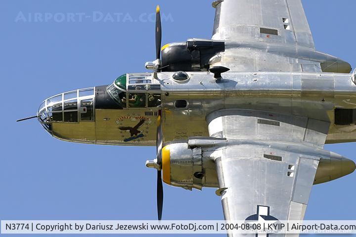 N3774, 1943 North American B-25D Mitchell C/N 100-23960, North American B-25D Mitchell 