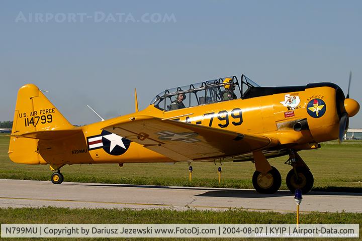 N799MU, 1949 North American T-6G Texan C/N 168-482, North American T-6G Texan 