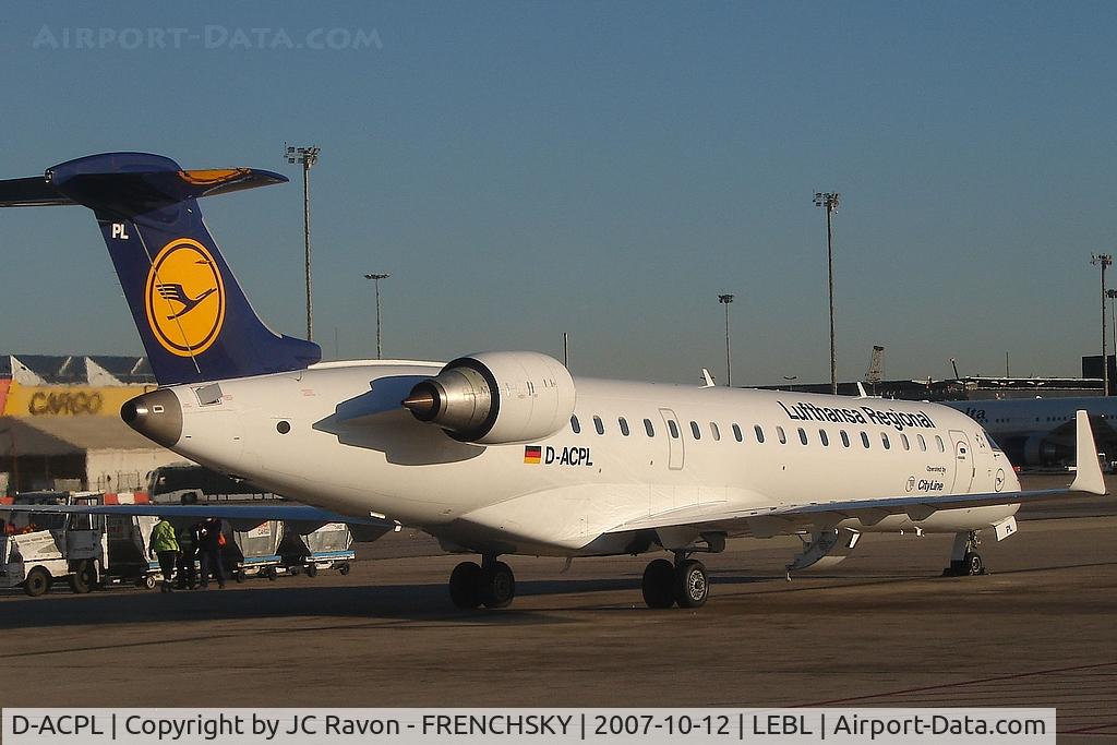 D-ACPL, 2002 Canadair CRJ-701ER (CL-600-2C10) Regional Jet C/N 10076, 
