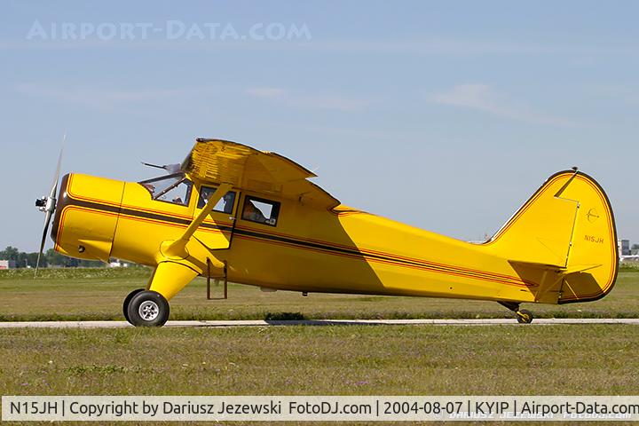 N15JH, 1943 Stinson V77 Reliant C/N 77-452, Stinson V77 Reliant  C/N 77-452, N15JH