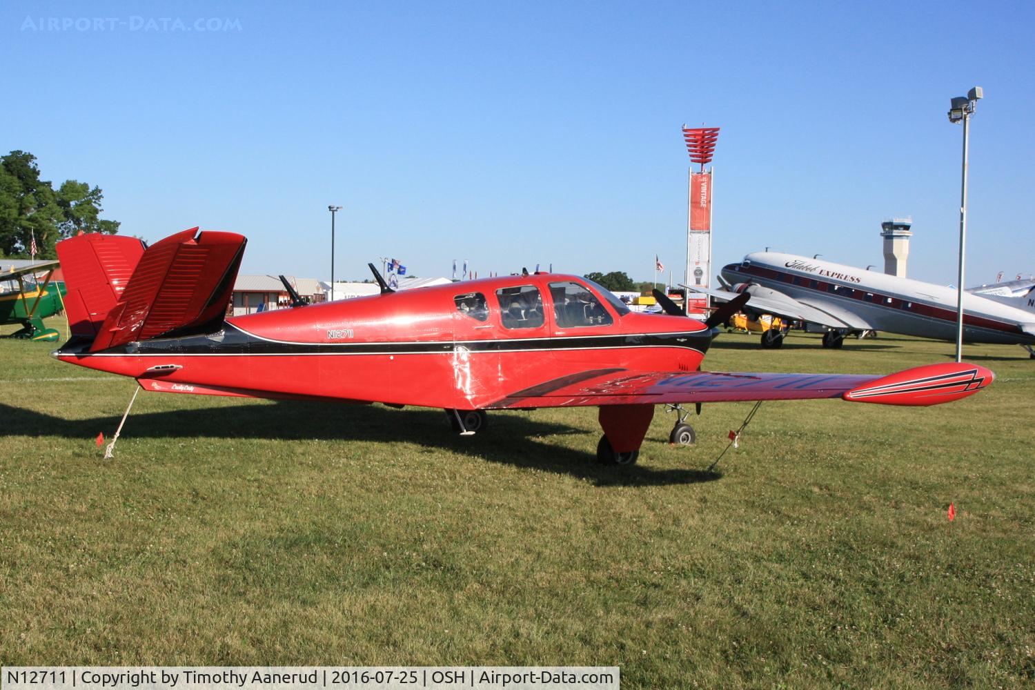 N12711, 1965 Beech K35 Bonanza C/N D-5834, 1965 Beech K35, c/n: D-5834