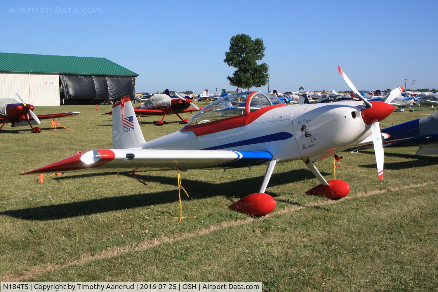 N184TS, 2016 Vans RV-8 C/N 83209, 2016 Vans RV-8, c/n: 83209