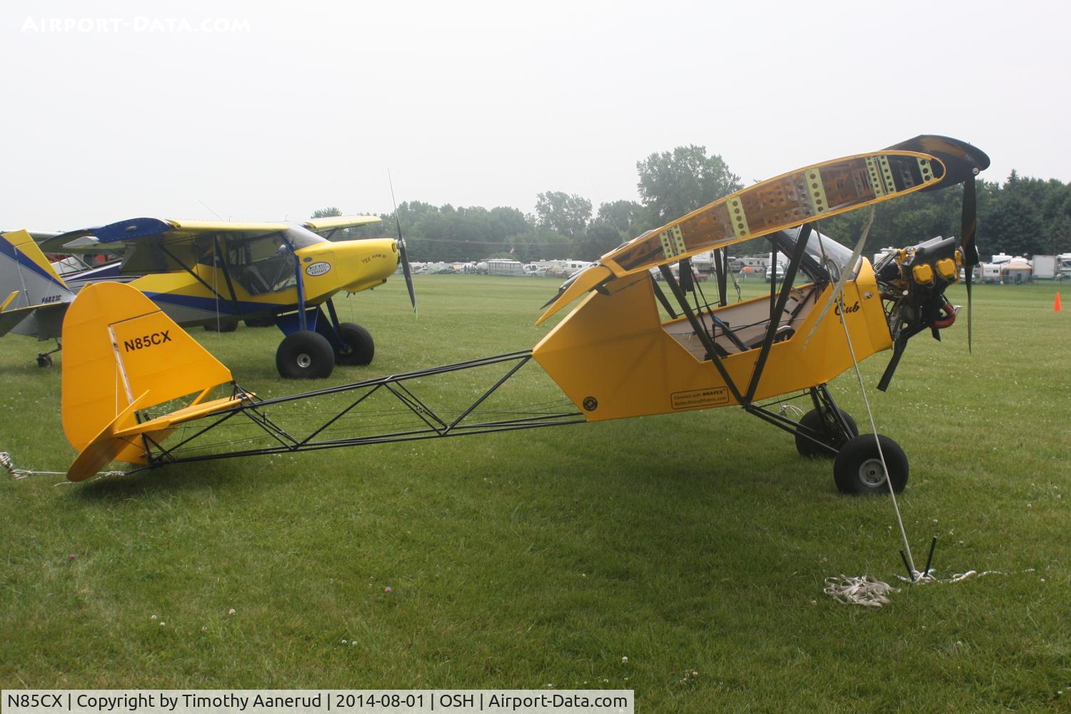 N85CX, 2012 KNAPP FRANK E CUB-X C/N 001, 2012 KNAPP FRANK E CUB-X, c/n: 001