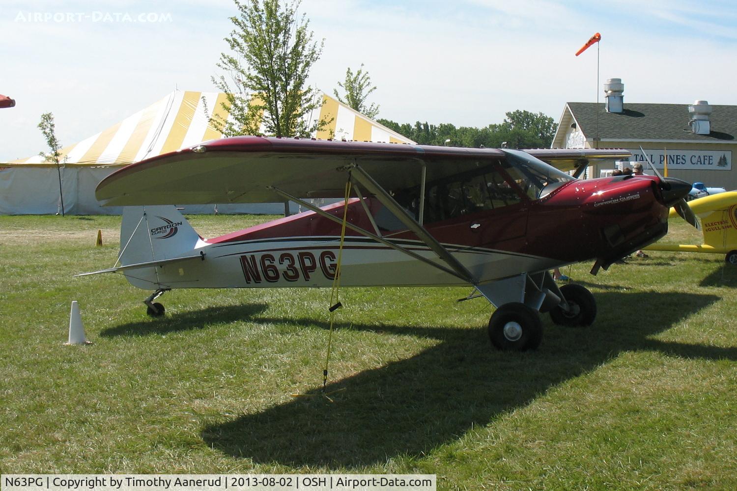 N63PG, 2013 Cub Crafters CC11-160 Carbon Cub SS C/N CC11-00275, 2013 CUBCRAFTERS INC CC11-160, c/n: CC11-00275