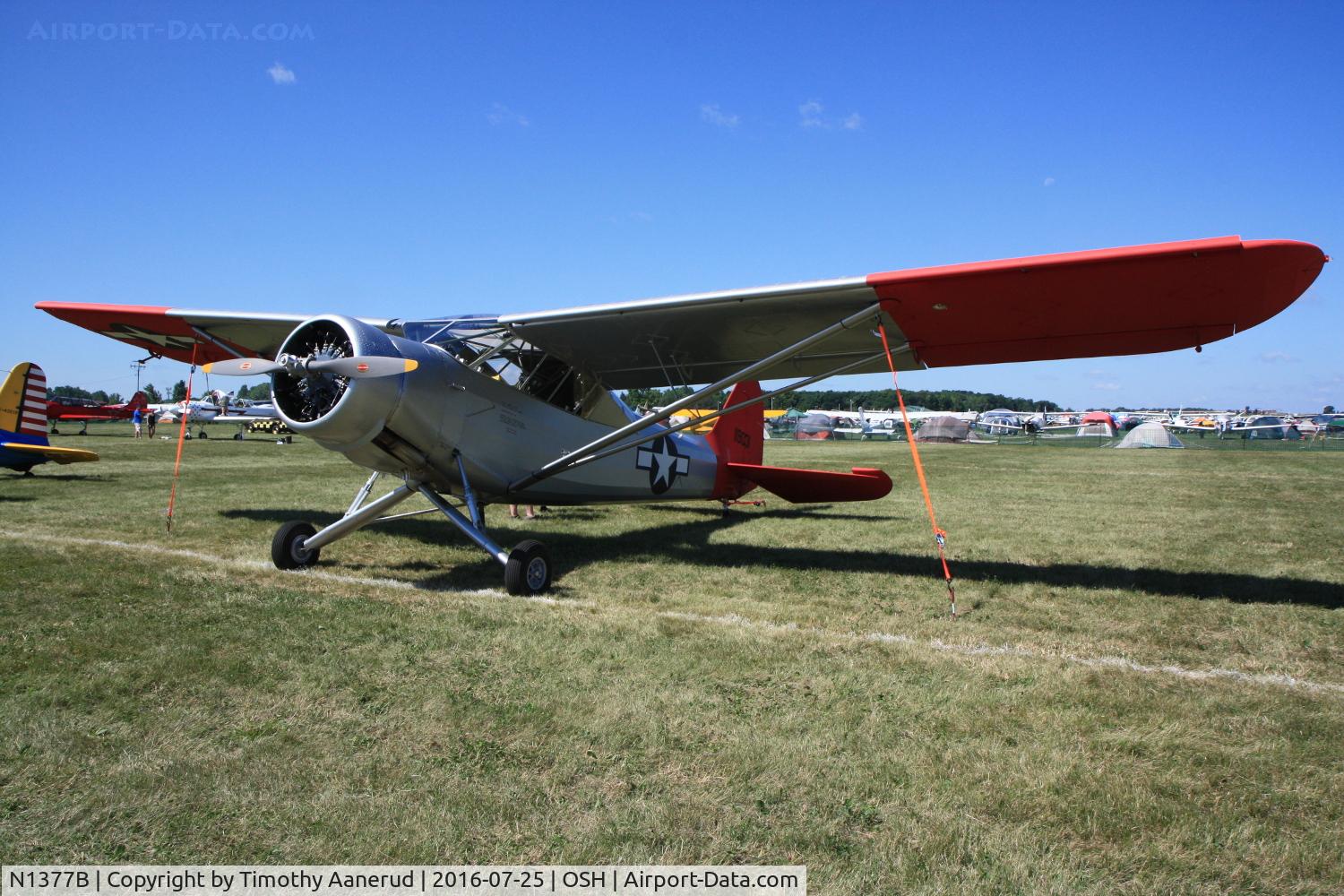 N1377B, Stinson L-1F C/N Not found N1377B, Stinson L-1F