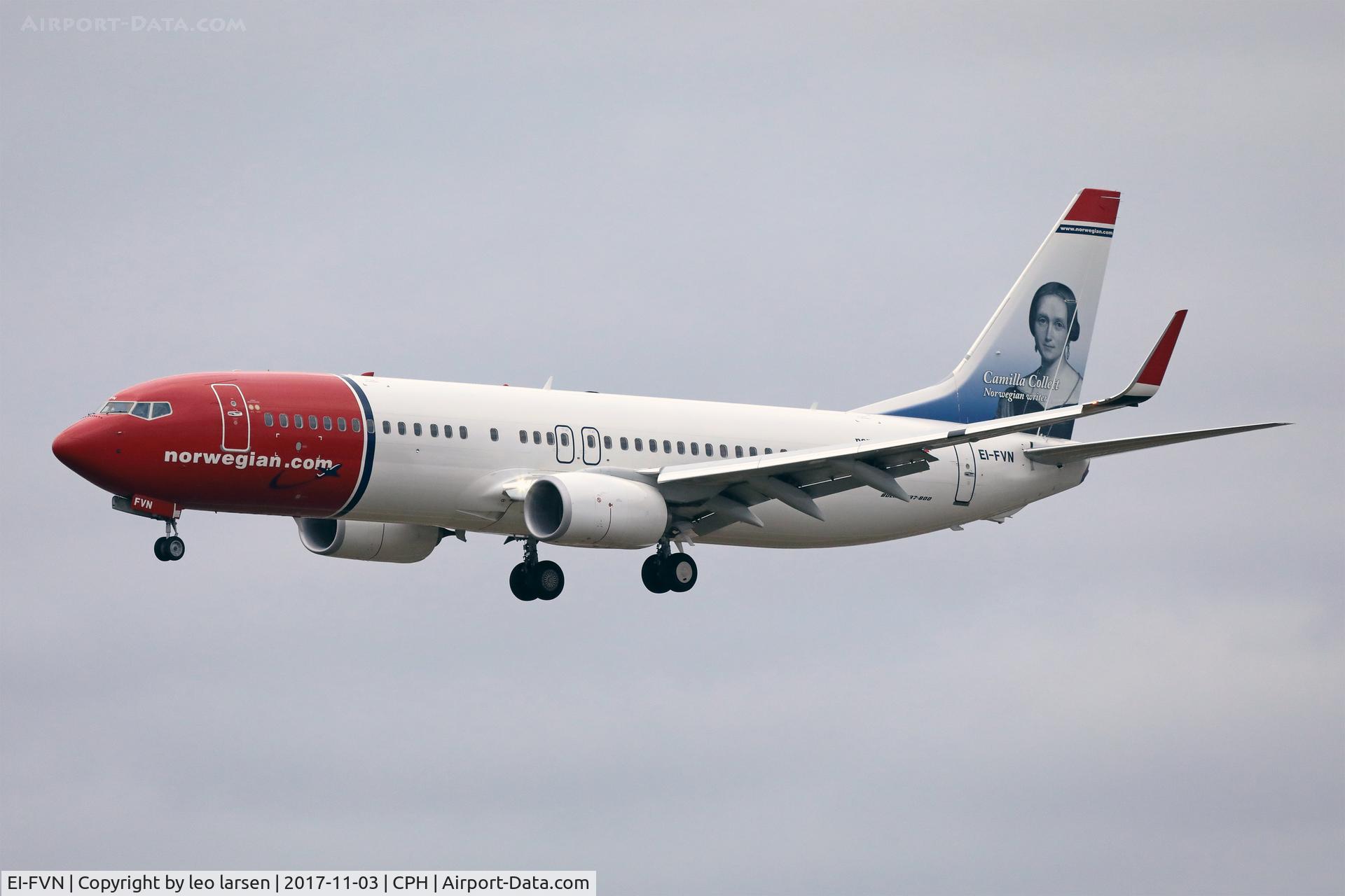 EI-FVN, 2017 Boeing 737-8JP C/N 42085, Copenhagen 3.11.2017