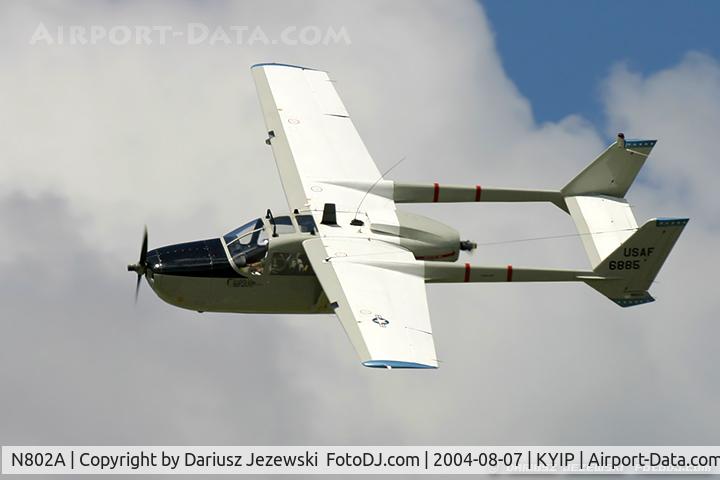 N802A, 1968 Cessna O-2A (M337B) Super Skymaster Super Skymaster C/N 337M-0174, Cessna M337B (O-2A Super Skymaster)  C/N 337M0174 - Robert Shafer, N802A